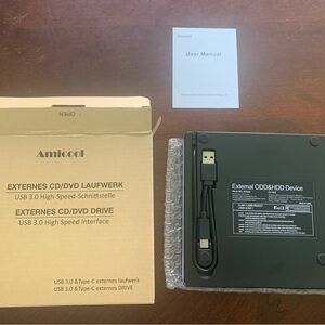 Amicool External CD / DVD Drive